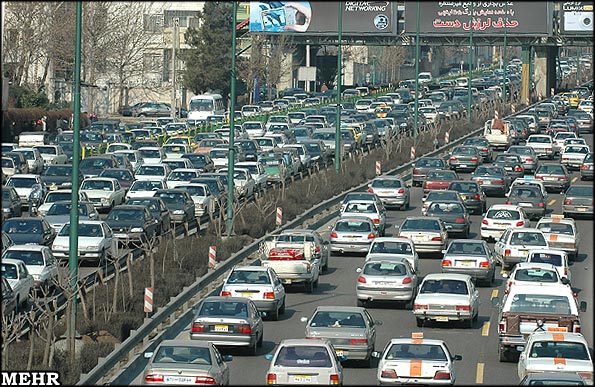 30% of Tehranis depressed by traffic