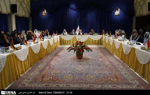 President Ahmadinejad meets with culture ministers of the Asian Cooperation Dial