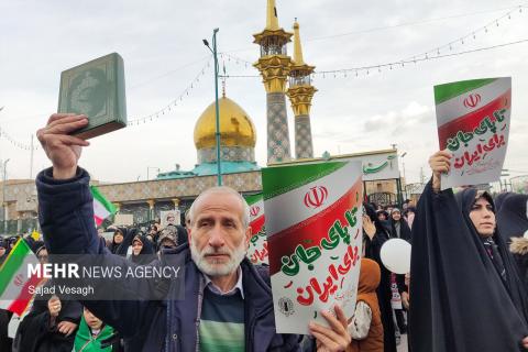 22 Bahman rallies across Iran