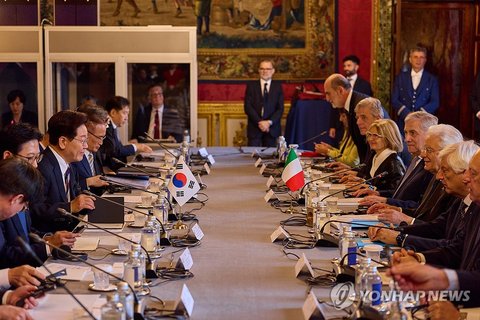 S. Korea-Italy talks