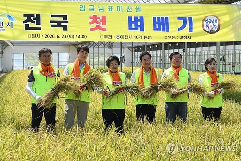Rice harvesting