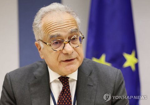 EU envoy gives interview