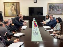 meeting at the Armenian Ministry of Culture