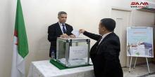 Algerians living in Syria participate in presidential elections