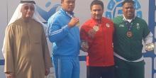 Khaled Mohammad obtains gold at Boule’s Fazaa world cup 