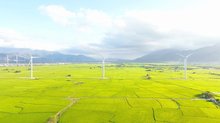 A wind farm in Khanh Hoa (Photo: VNA)