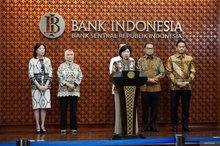 Acting Governor of Bank Indonesia (BI) Destry Damayanti 