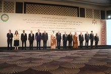 Participants of the ministerial-level meeting on Jerusalem and its holy sites in Amman, Jordan