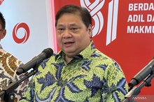 Indonesia's Coordinating Minister for Economic Affairs Airlangga Hartarto