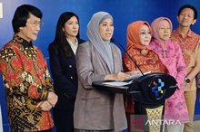 Indonesia's Communication and Digital Affairs Minister Meutya Hafid 