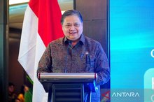 Indonesian Coordinating Minister for Economic Affairs Airlangga Hartarto