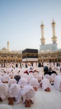 Worshippers Gather for Eid Al-Adha Prayer at Grand Mosque