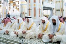 Worshippers Attend Eid Al-Adha Prayer at Prophet’s Mosque