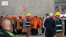 Civil Defense Forces Continue Field Operations at Jamarat Facility