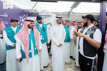 Human Resources Minister Visits Several Ministry Sites and Initiatives during Hajj Season