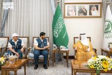 Weqaya Presents Hajj Public Health Results to Makkah Deputy Governor