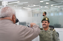First Departing Pilgrims Complete Procedures at Jadidat Arar Port
