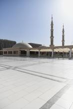 Prophet's Mosque Cooling System Enhanced by 117,000 Square Meters of Thassos Marble