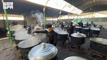 KSrelief Central Kitchen Continues Distribution of Hot Meals in Gaza Strip