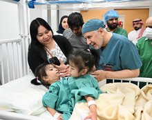 Filipino Conjoined Twins Olivia and Gianna Undergo Separation Surgery in Riyadh