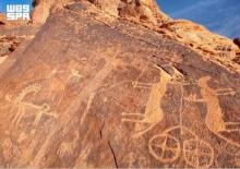 Archaeological Inscriptions at King Salman Royal Reserve Preserve Legacy of Ancient Civilizations