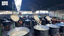 KSrelief's Central Kitchen Distributes 24,850 Hot Meals in Gaza Strip