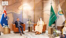 Minister of Energy Meets Australian Minister for Climate Change and Energy in Jeddah