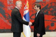 Iranˈs New Envoy Presents His Credentials To Serbian President  