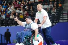 Iranian powerlifter Gharibshahi shatters records, wins gold at Paris Paralympics