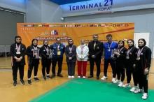 Iranian female sepak takraw players bag three medals at championships in Thailand