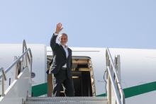 Iran president leaves for NY to attend UNGA session