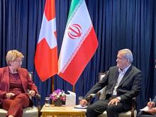 Iran, Swiss presidents discuss bilateral ties