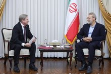 Larijani, Russian deputy PM hold talks on North-South Corridor