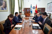 Bishkek mayor meets with ambassador of Armenia