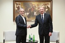Pezeshkian and Aliyev meet on sidelines of SCO summit