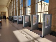 Minab children’s paintings go on display at UN in Geneva