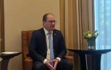 AGRI COOPERATION. Agriculture Minister of Czech Republic Marek Výborný holds a press briefing at Fairmont Hotel in Makati City on Thursday (March 21, 2024). Výborný leads a business mission composed of 40 companies. (PNA photo by Kris M. Crismundo)