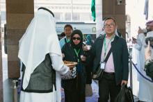 250 Umrah Performers under Custodian of the Two Holy Mosques Program Arrive in Madinah 