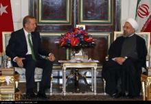 President Rouhani Receives Turkish PM