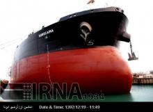 Iran’s 1st Aframax Tanker Docks At Bushehr Harbor