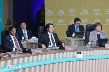 State President Luong Cuong at the 31st APEC Economic Leaders' Meeting in Peru. (Photo: VNA)