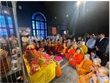 At the ceremony at the National Museum in New Delhi (Photo: VNA)