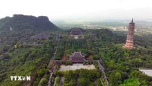 A view of Bai Dinh Pagoda (Photo: VNA)
