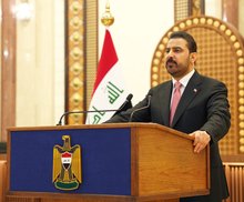 Prime Minister Ali Falih Al-Zaidi
