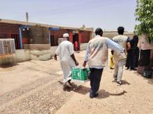KSrelief Distributes 900 Food Baskets in Sudan’s Northern State