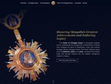 Website Launched to Promote The State Supreme Decoration of Mongolia, Order of Chinggis Khaan