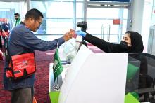Saudi Female Personnel Support Pilgrims in Malaysia Through Makkah Route Initiative 