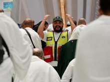 Civil Defense Volunteers Enhance Pilgrim Safety with Emergency Services