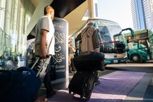 Custodian of the Two Holy Mosques Hajj Program Guests En Route to Madinah