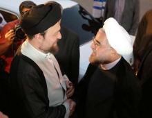 Seyyed Hassan Khomeini Meets President-elect Rowhani 